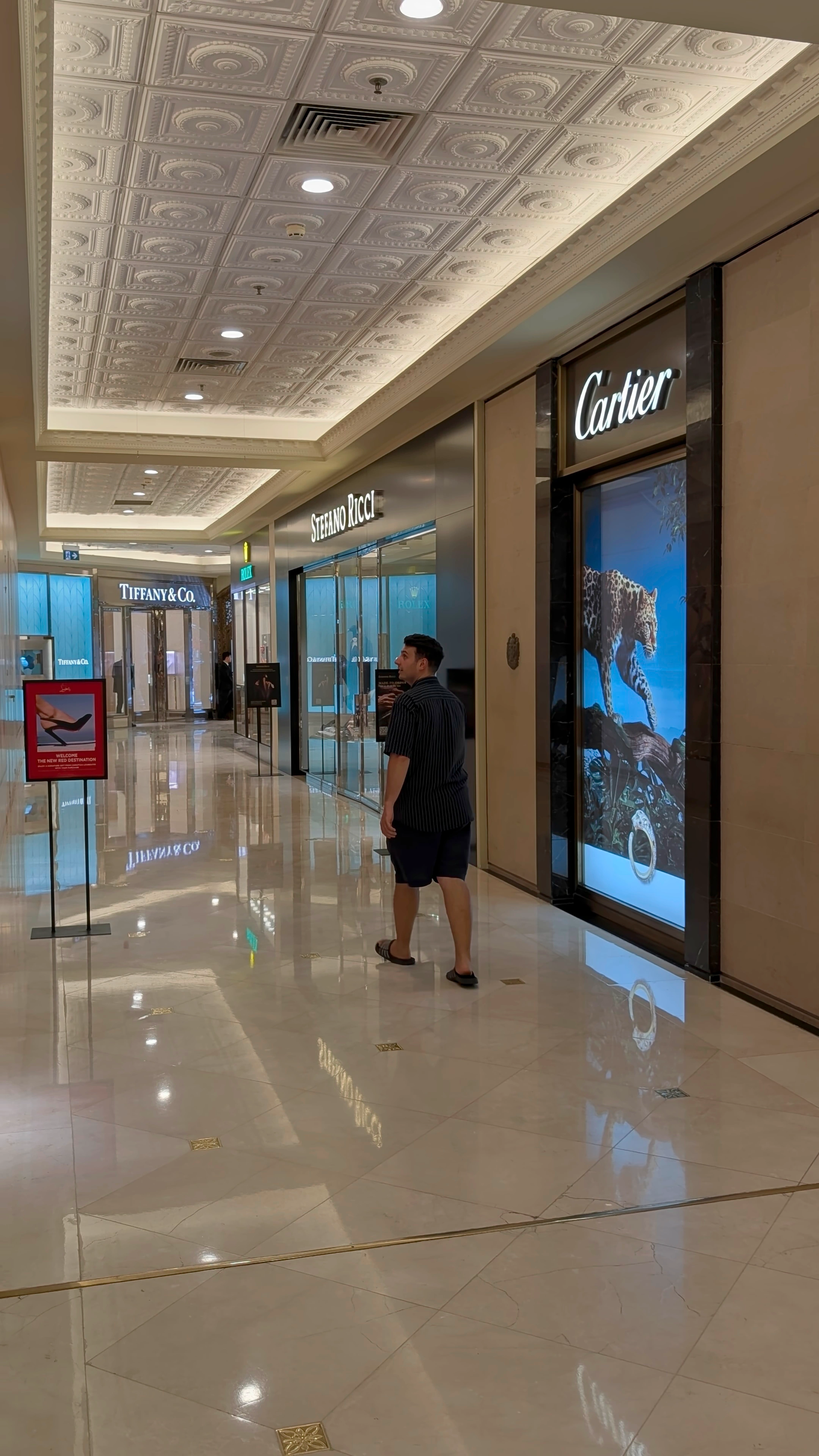 Trang Tien Plaza luxury mall in Hanoi French Quarter