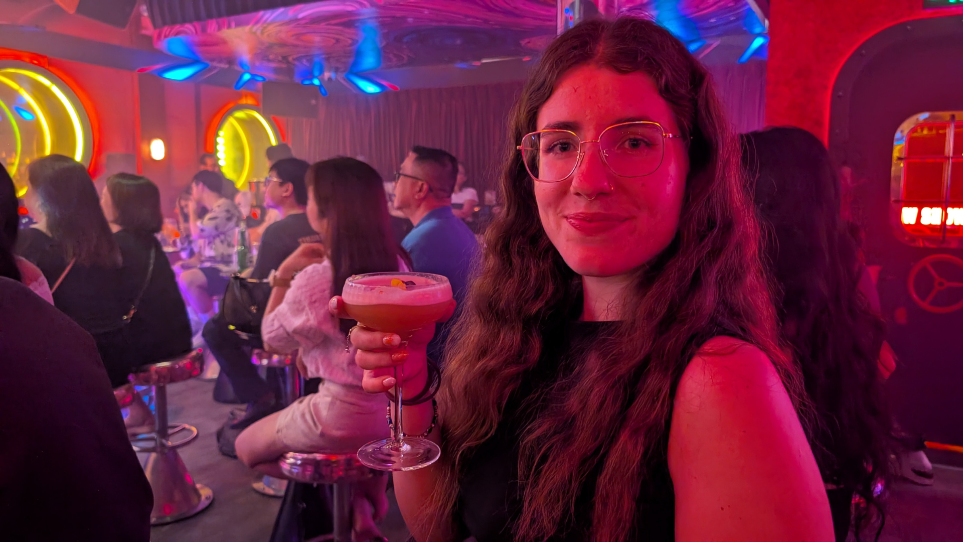 Acoustic Bar Fire Kiss Cocktail