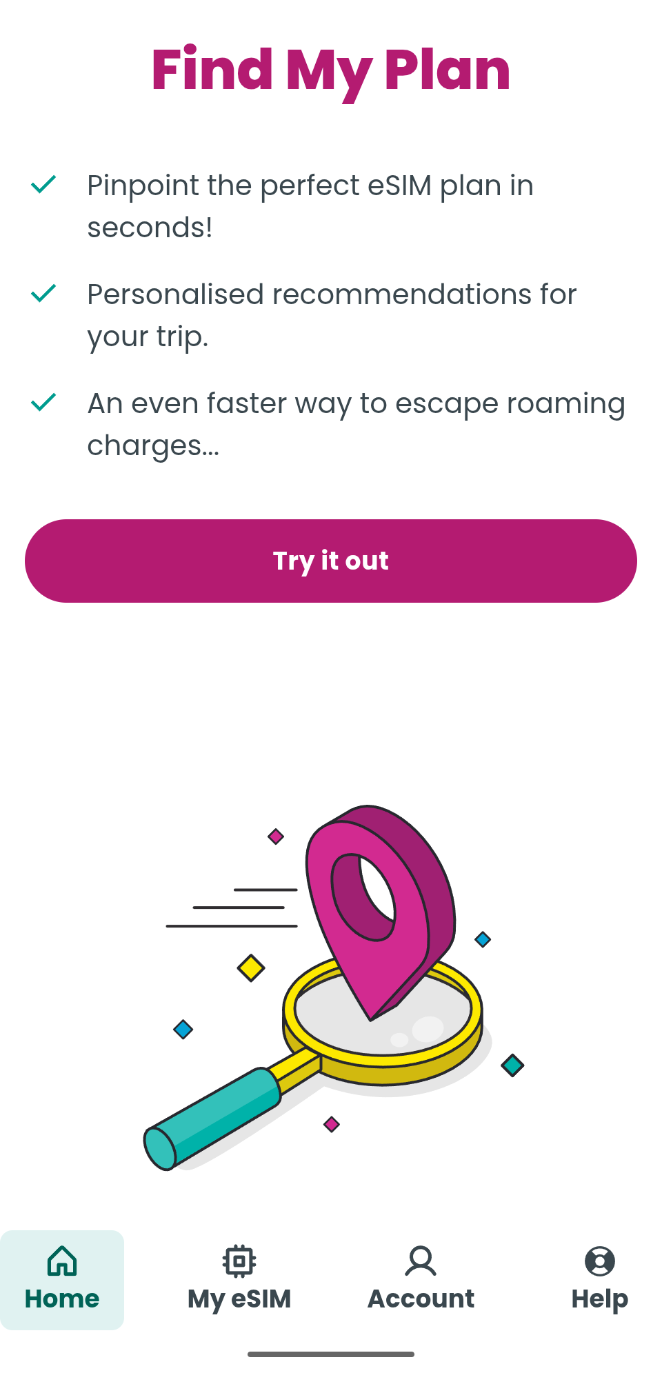 Sim Local Find My Plan Tool