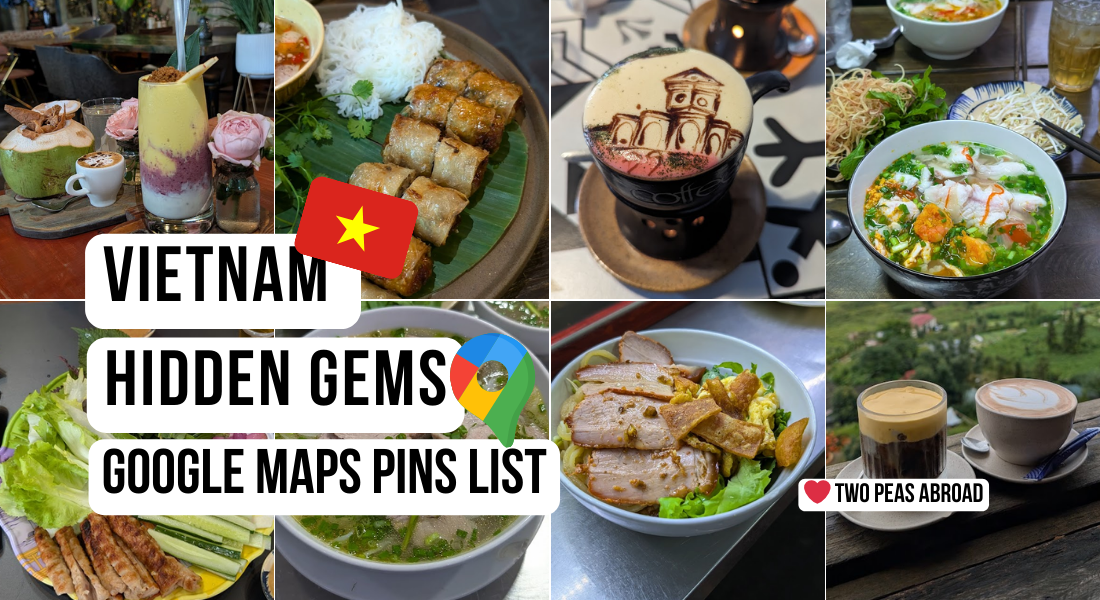 Vietnam Hidden Gems (Food & Drink Google Maps)